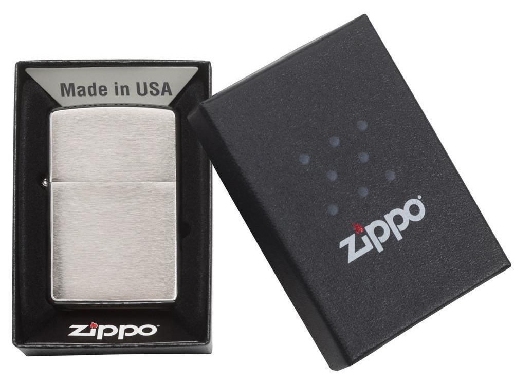 Зажигалка ZIPPO Classic с покрытием Brushed Chrome — изображение 4