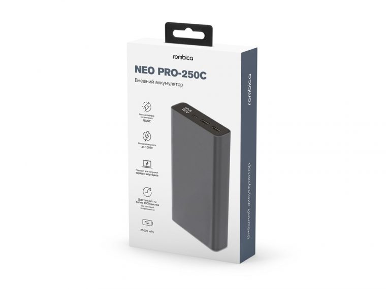 Внешний аккумулятор для ноутбуков «NEO PRO-250C», 25000 mAh — изображение 4