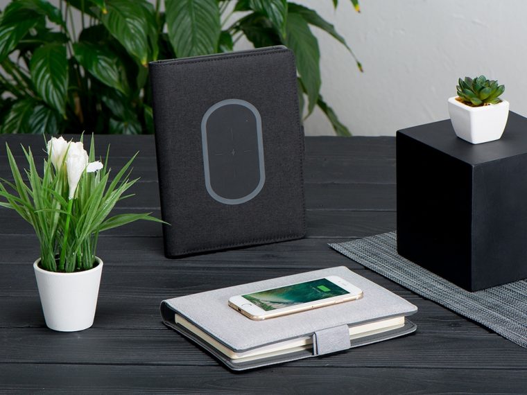 Органайзер с беспроводной зарядкой «Powernote», 5000 mAh — изображение 17