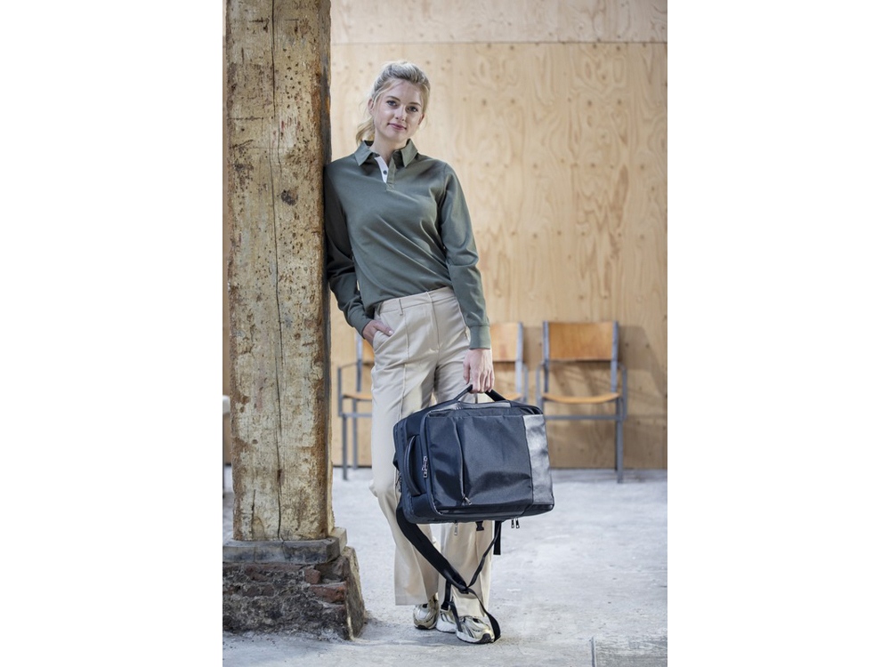 Расширяемый рюкзак «Expedition Pro» для ноутбука 17'' из переработанных материалов — изображение 7