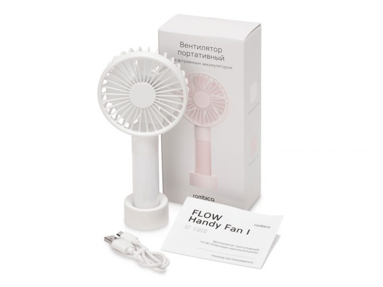 Портативный вентилятор  «FLOW Handy Fan I White» — изображение 8