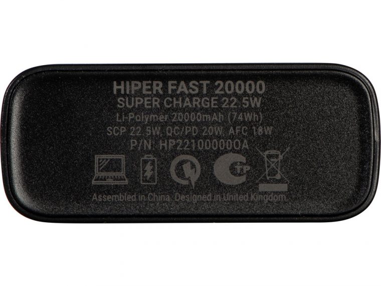 Портативный внешний аккумулятор «FAST», 20000 mAh — изображение 6