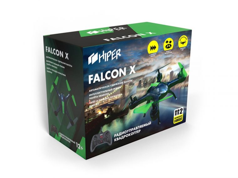 Радиоуправляемый квадрокоптер «FALCON X» — изображение 11