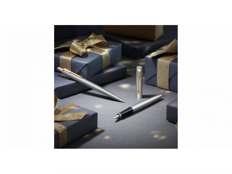 Ручка перьевая Parker Jotter Stainless, M — изображение 7