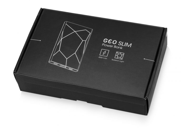 Внешний аккумулятор «Geo», 4000 mAh — изображение 9