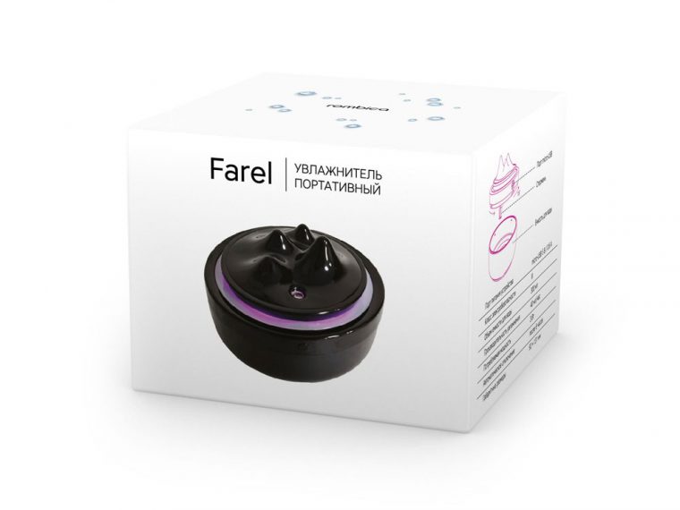 USB Увлажнитель воздуха с подсветкой «Farel» — изображение 6