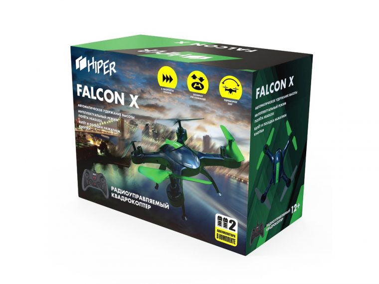 Радиоуправляемый квадрокоптер «FALCON X» — изображение 12