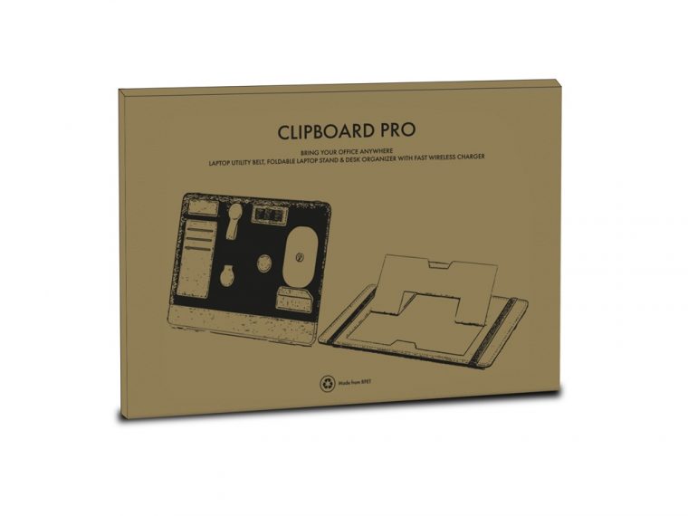 Складная подставка для ноутбука и органайзер для аксессуаров «Clipboard Pro» — изображение 9