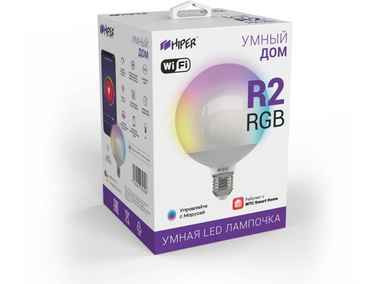 Умная LED лампочка «IoT R2 RGB» — изображение 2