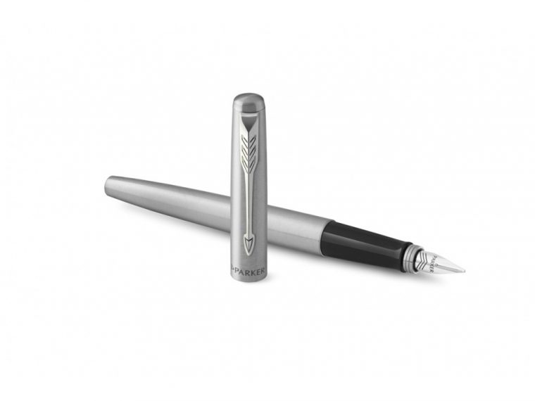 Ручка перьевая Parker Jotter Stainless, M — изображение 4