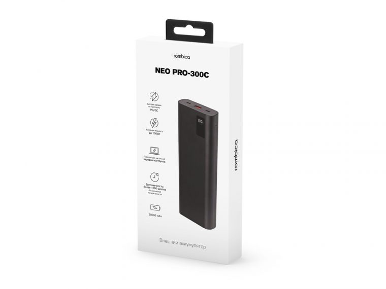 Внешний аккумулятор для ноутбуков «NEO PRO-300C», 30000 mAh — изображение 4