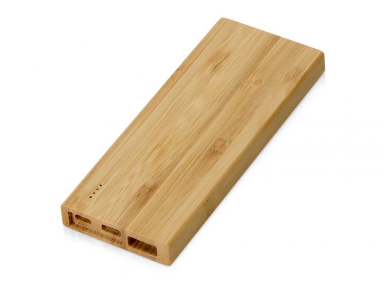 Подарочный набор с БЗУ и внешним аккумулятором «Bamboo Set» — изображение 3