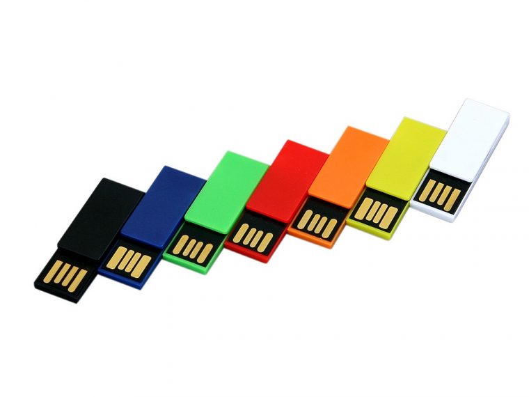 USB 2.0- флешка промо на 16 Гб в виде скрепки — изображение 4