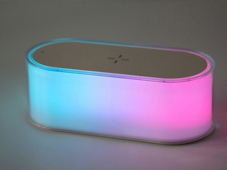 Ночник с беспроводной зарядкой и RGB подсветкой «Miracle», 15 Вт — изображение 14