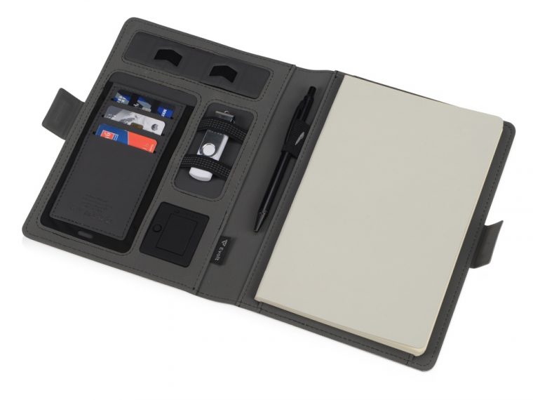 Органайзер с беспроводной зарядкой «Powernote», 5000 mAh — изображение 3
