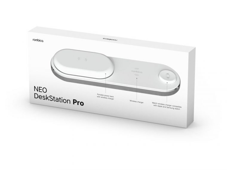 Набор из зарядной станции 4-в-1 и внешнего аккумулятора «NEO DeskStation Pro», 8000 мАч — изображение 5