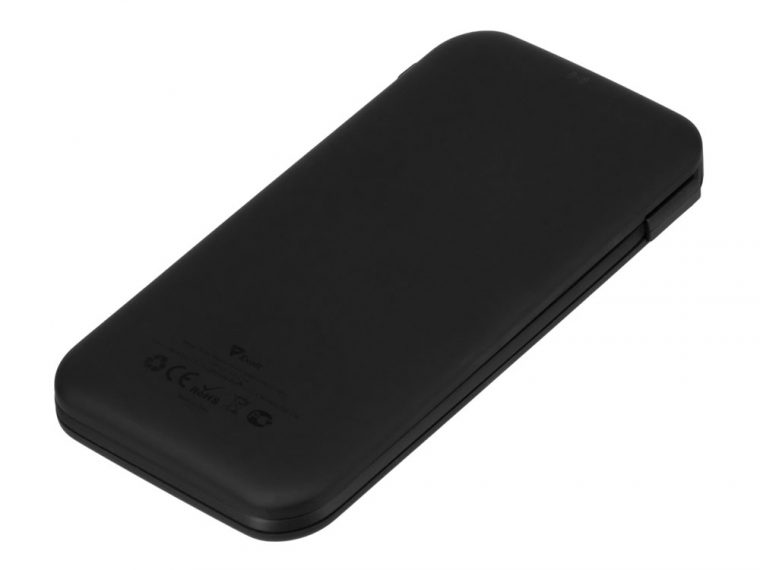 Внешний беспроводной аккумулятор с подсветкой лого «Astro», soft-touch, 10000 mAh — изображение 2