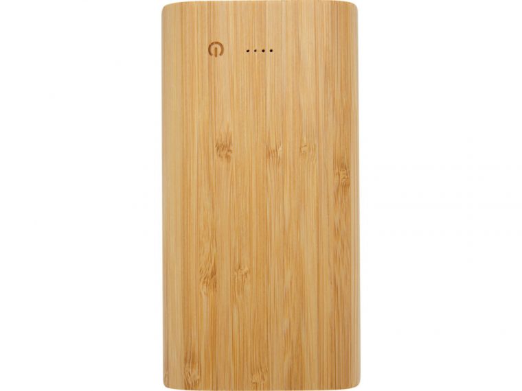 Портативное зарядное устройство «Tulda» из бамбука, 20000 mAh — изображение 2