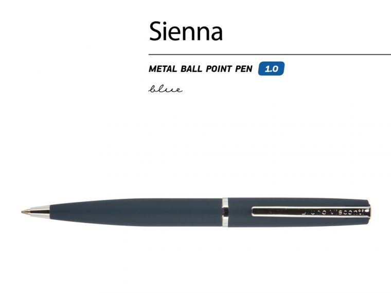 Ручка металлическая шариковая «Sienna» — изображение 2