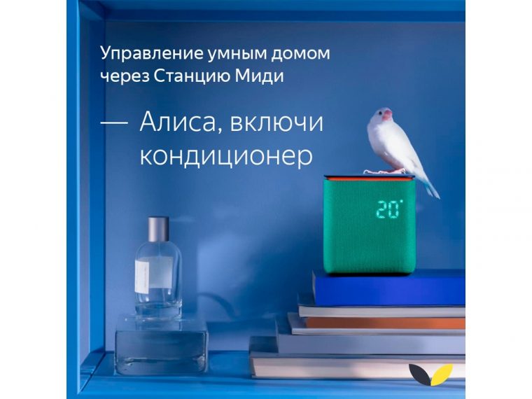 Умная колонка ЯНДЕКС Станция Миди с Алисой, с Zigbee, 24 Вт — изображение 4