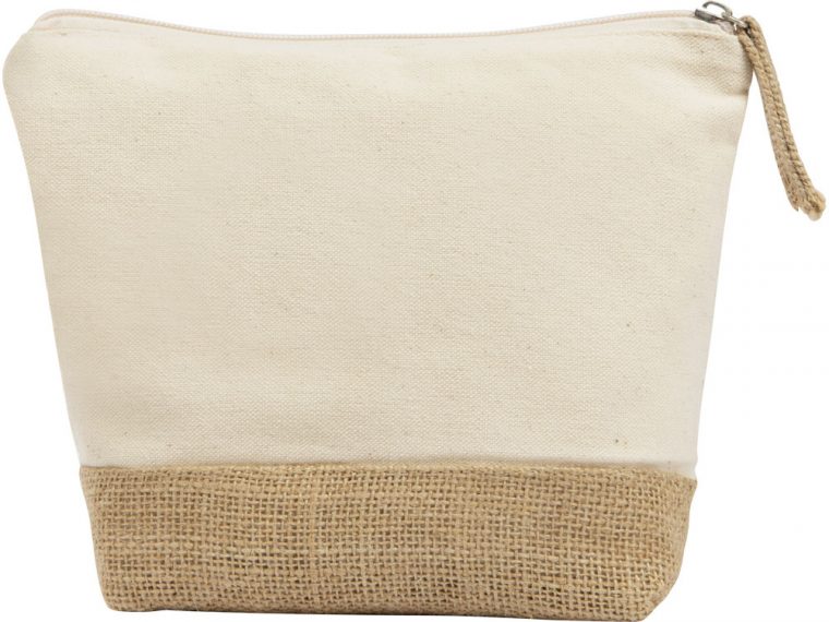 Косметичка «Jute» из хлопка и джута — изображение 2