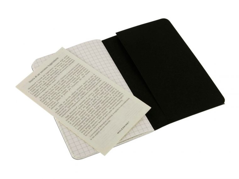 Записная книжка Moleskine Cahier, Pocket (в клетку), А6 — изображение 3