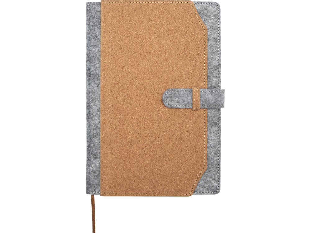 Блокнот A5 «Viviana» из переработанного фетра и пробкового дуба — изображение 2