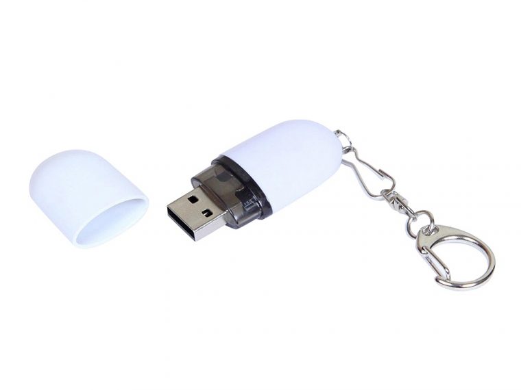 USB 2.0- флешка промо на 16 Гб каплевидной формы — изображение 2