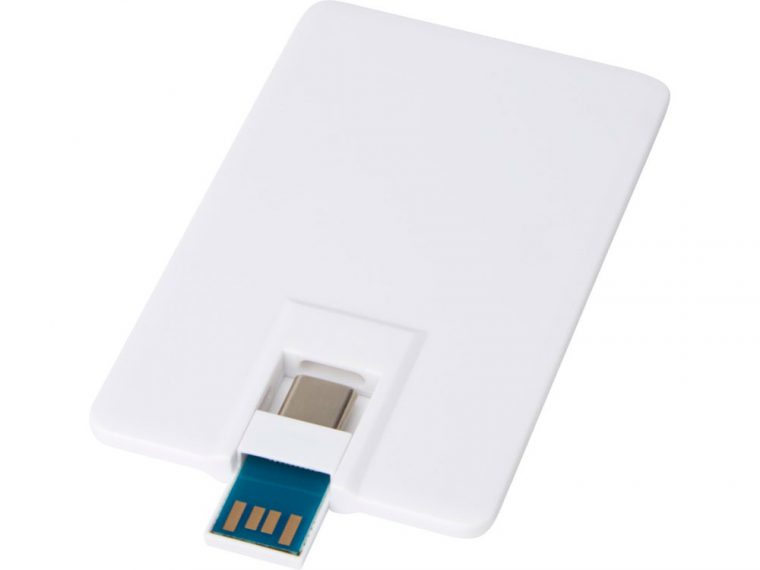 USB 3.0- флешка на 64 Гб Duo Slim с разъемом Type-C