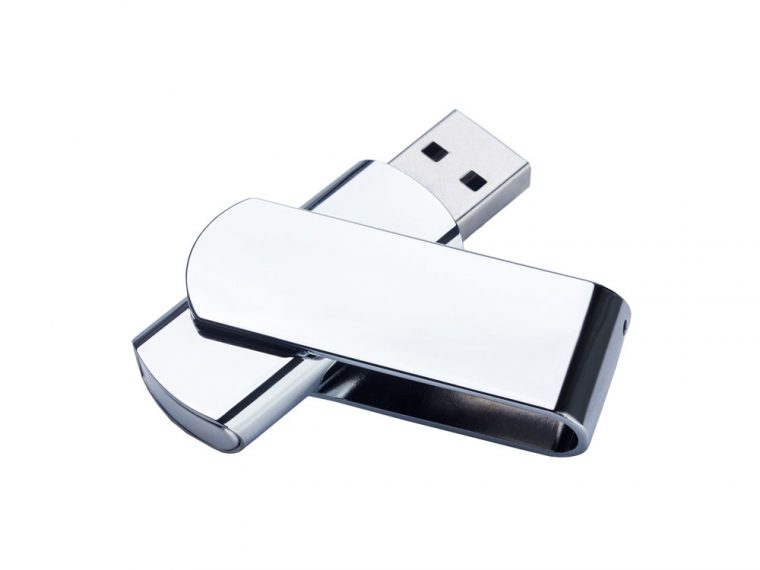 USB 3.0- флешка на 16 Гб глянцевая поворотная