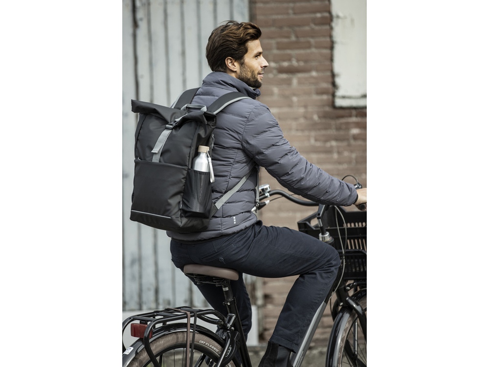 Водонепроницаемая велосумка 15" «Aqua», 20 л — изображение 7