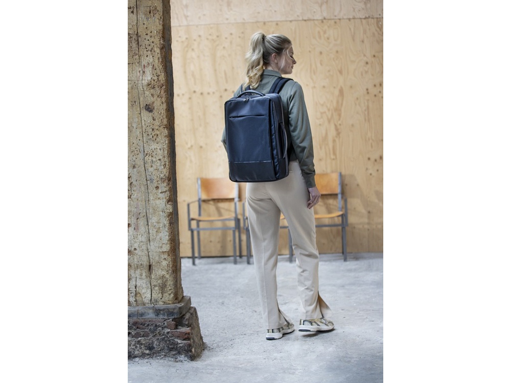 Расширяемый рюкзак «Expedition Pro» для ноутбука 17'' из переработанных материалов — изображение 8