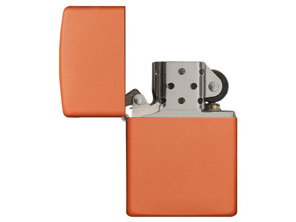 Зажигалка ZIPPO Classic с покрытием Orange Matte — изображение 3