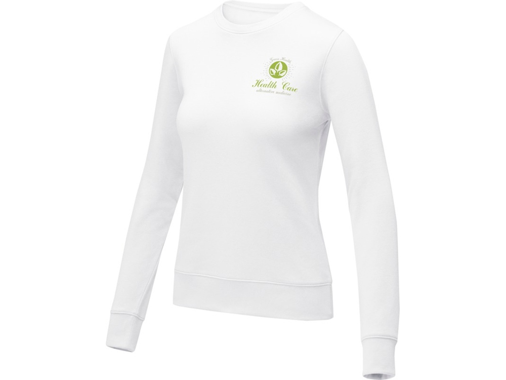 Свитер с круглым вырезом «Zenon» женский — изображение 6