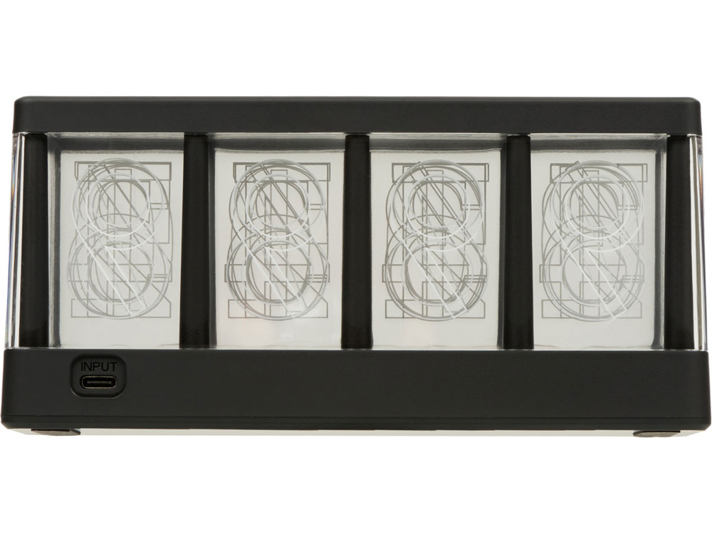 Часы с LED-подсветкой и беспроводной зарядкой «Cyber», 10 Вт — изображение 7