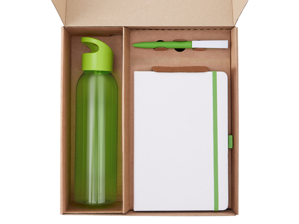 Набор «Bitetime» с бутылкой для воды, блокнотом, ручкой и ланчбоксом — изображение 2
