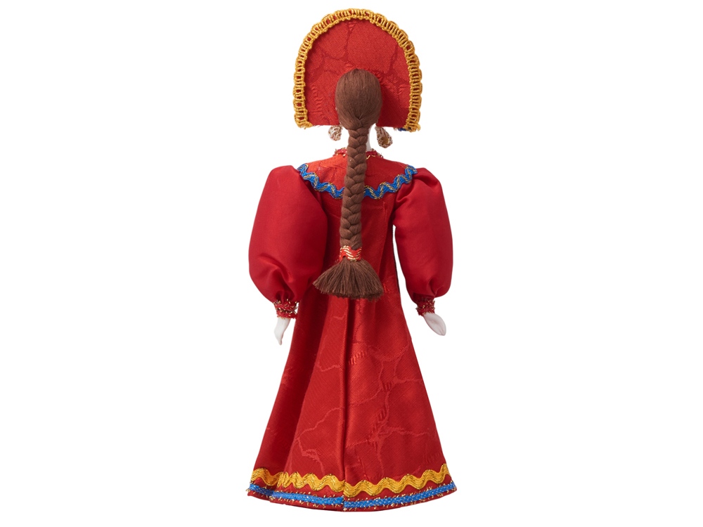 Подарочный набор: кукла фарфоровая, чай "Малина с мятой" — изображение 12