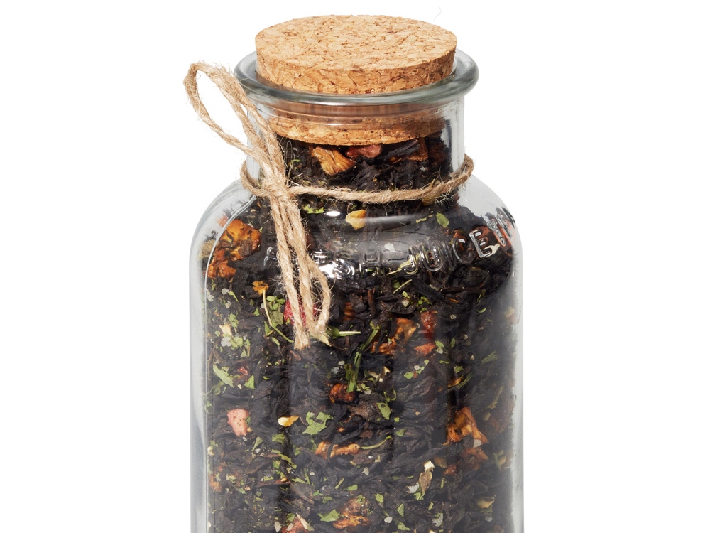 Чай черный с соком ананаса, клубникой, мятой, медом и лимоном — изображение 3