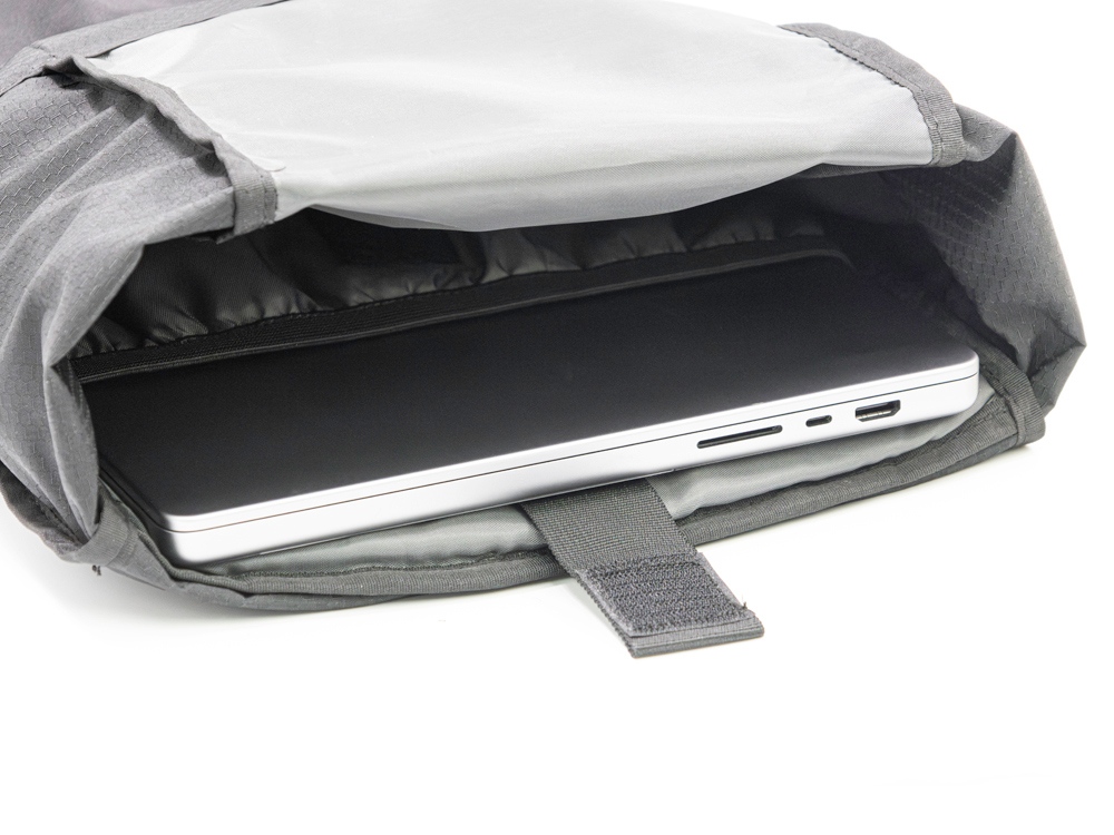 Складывающийся рюкзак-мессенджер «Venturer Eco» для ноутбука 16" — изображение 10