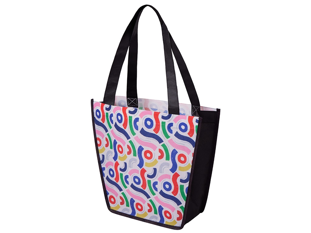 Сумка для шопинга с донной складкой и ручкой из нетканого PET материала — изображение 7