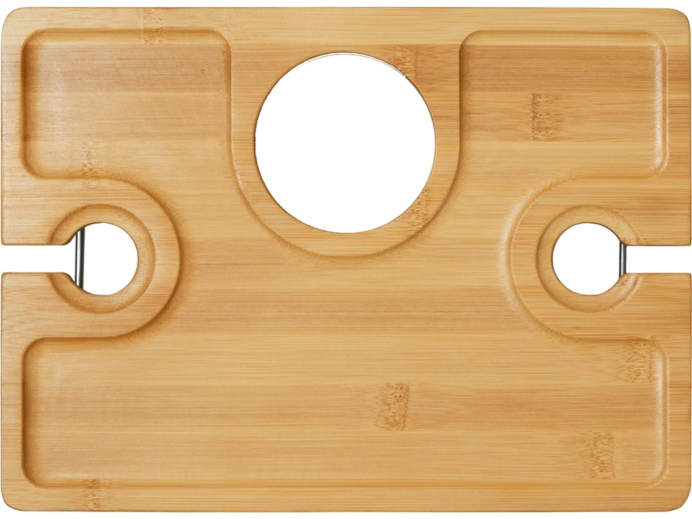 Набор для пикника Fabar сумка-холодильник и бамбуковый столик на ножках — изображение 10