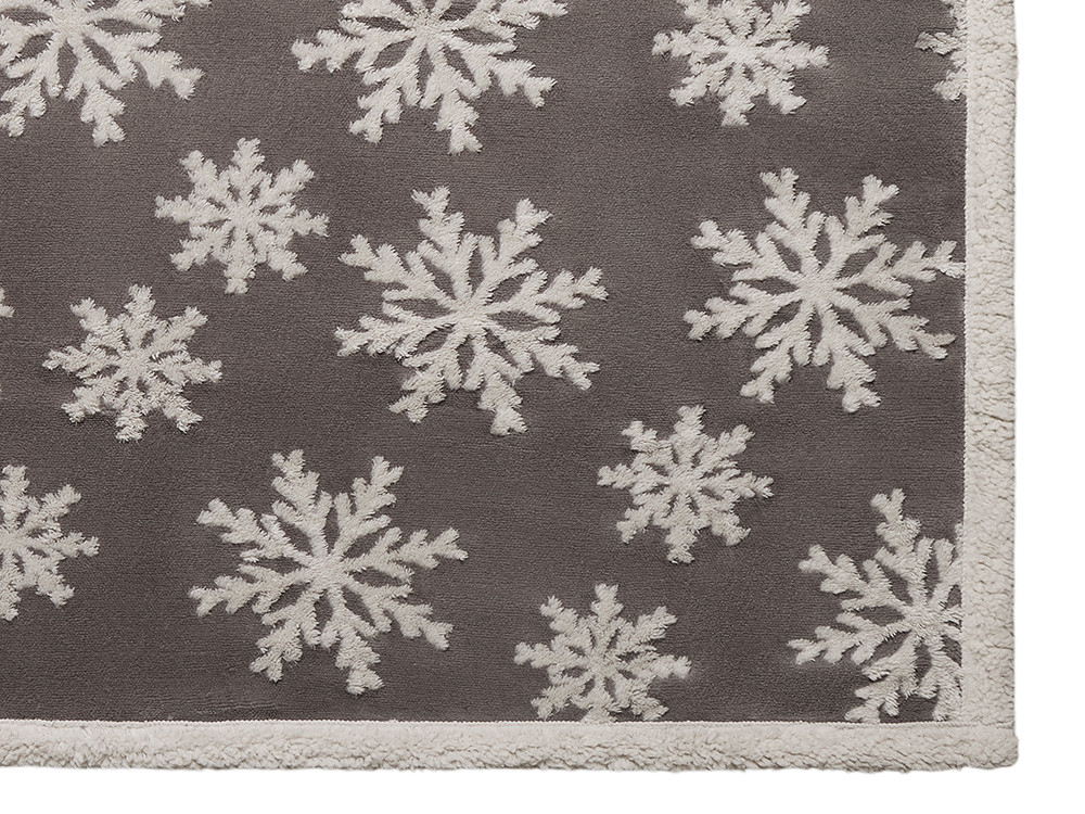 Плед Snowflake новогодний с капюшоном — изображение 5