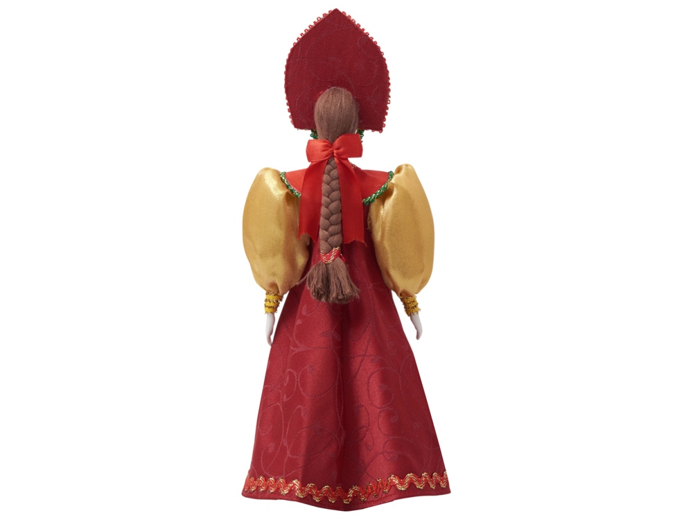 Подарочный набор: кукла фарфоровая, чай "Малина с мятой" — изображение 9