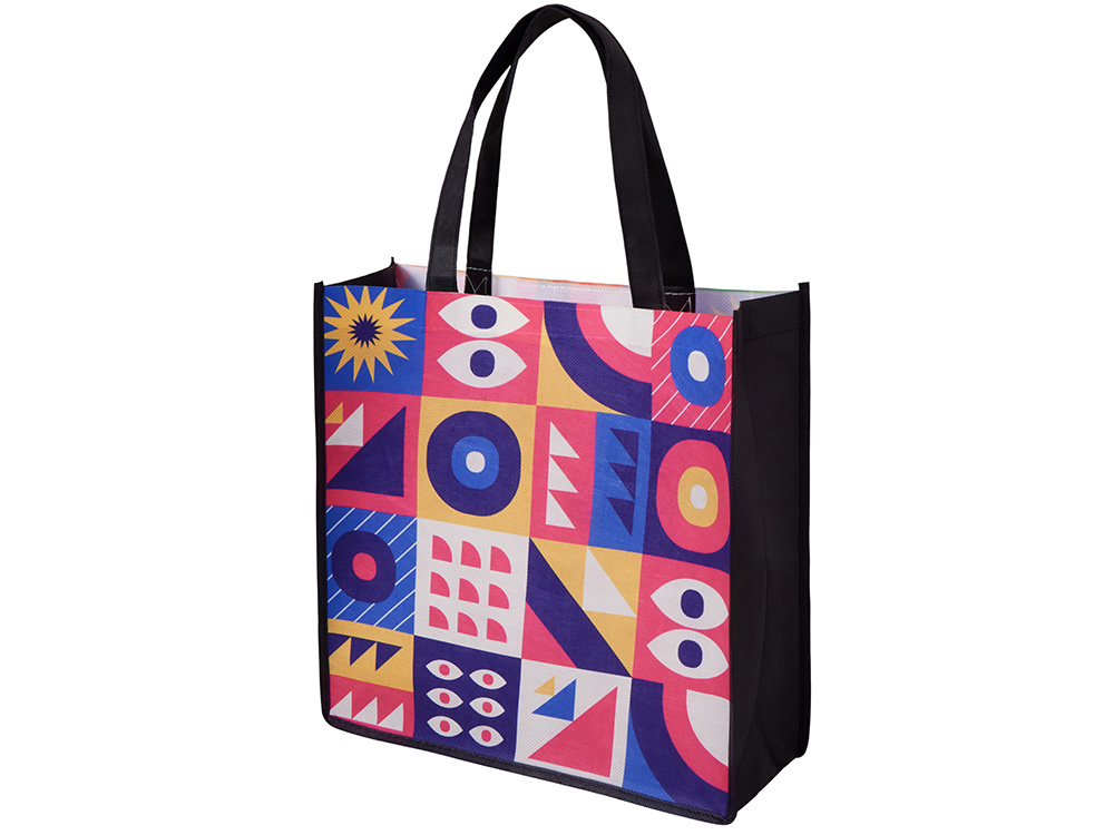 Сумка для шопинга с донной складкой и ручкой из нетканого PET материала — изображение 5