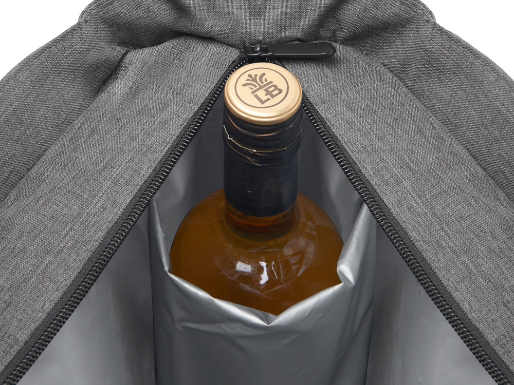 Набор для пикника Fabar сумка-холодильник и бамбуковый столик на ножках — изображение 7