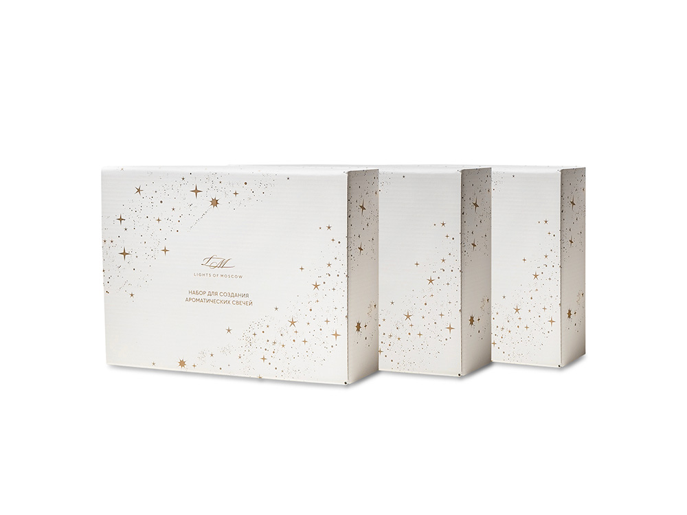 Набор для создания 2-х ароматических свечей: амбра и табак/маракуйя, сандал и пачули — изображение 7