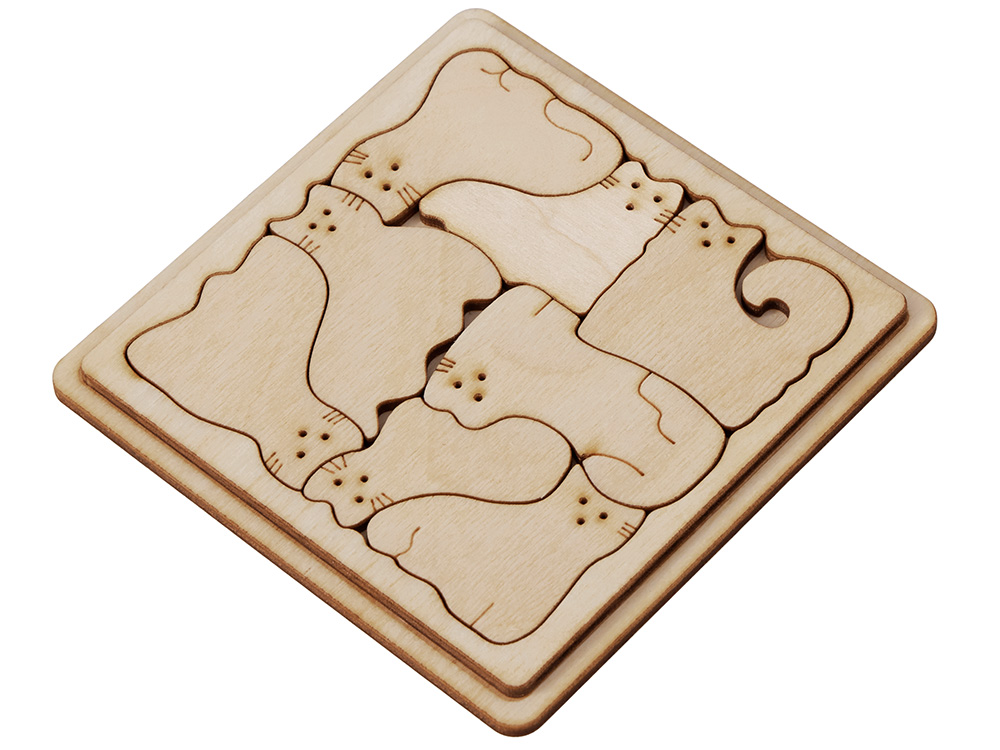 Деревянная головоломка «Catgram» — изображение 3