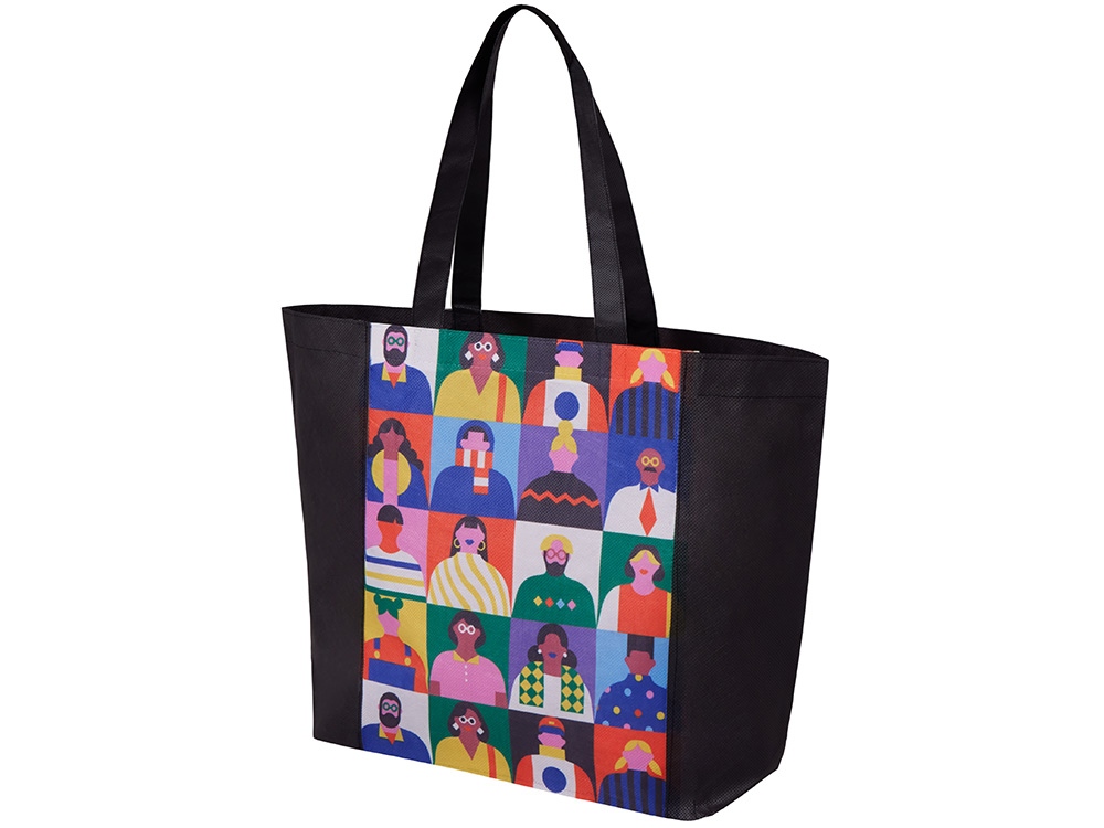 Сумка для шопинга с донной складкой и ручкой из нетканого PET материала — изображение 7