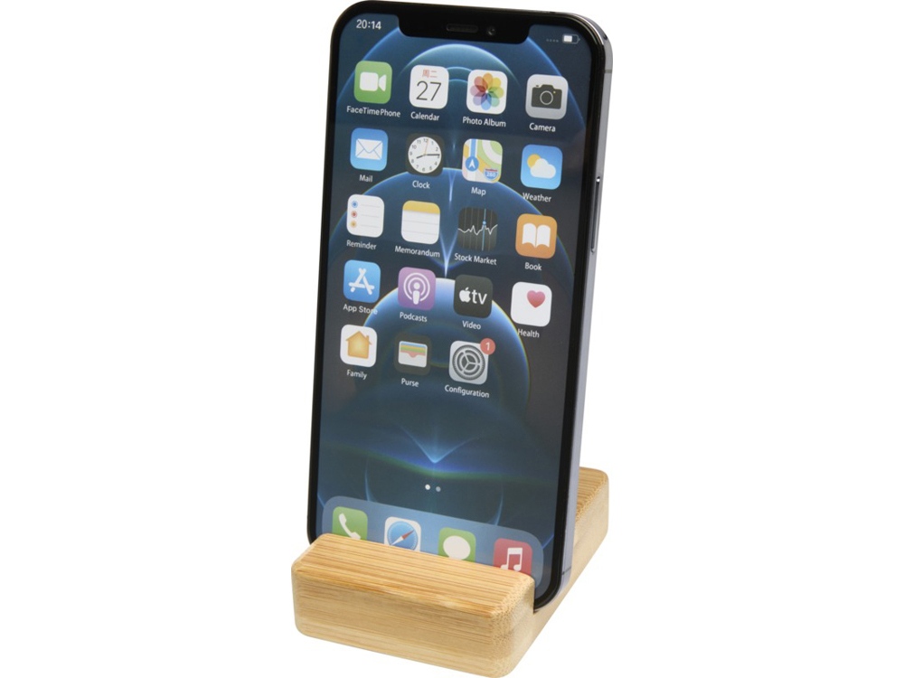 Подставка для телефона бамбуковая «Ebla» — изображение 4
