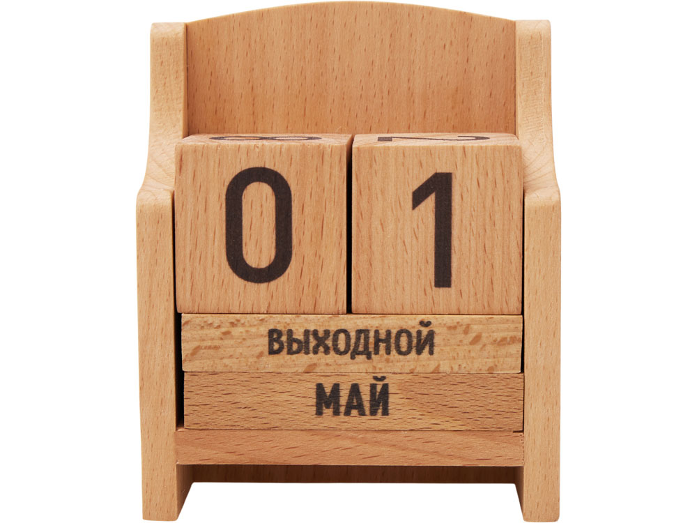 «Вечный» календарь из бука — изображение 9